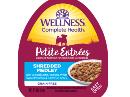 Wellness Petite Entrees Shredded Medley With Braised Lamb, Venison, White Sweet Potatoes & Carrots Cheap